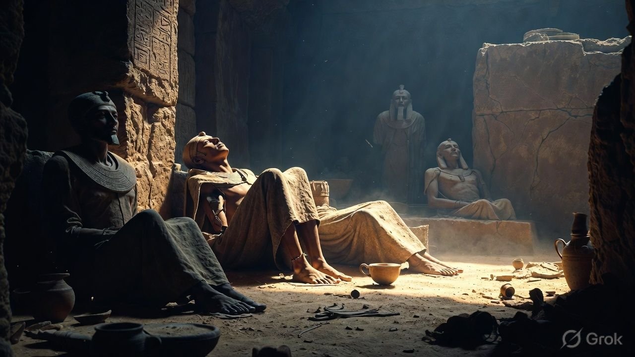 4 People Preserved for 2,600 Years Discovered in Ancient Tomb by Archaeologists