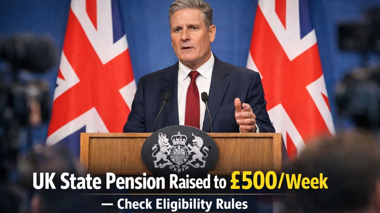 UK State Pension Increased To £500 per Week From 1 March 2026 – Check New Eligibility Rules