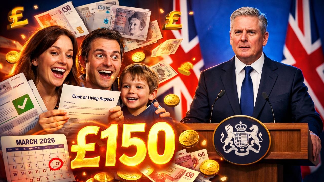£150 Cost of Living Payment Confirmed by UK Government – Check New Eligibility Rules