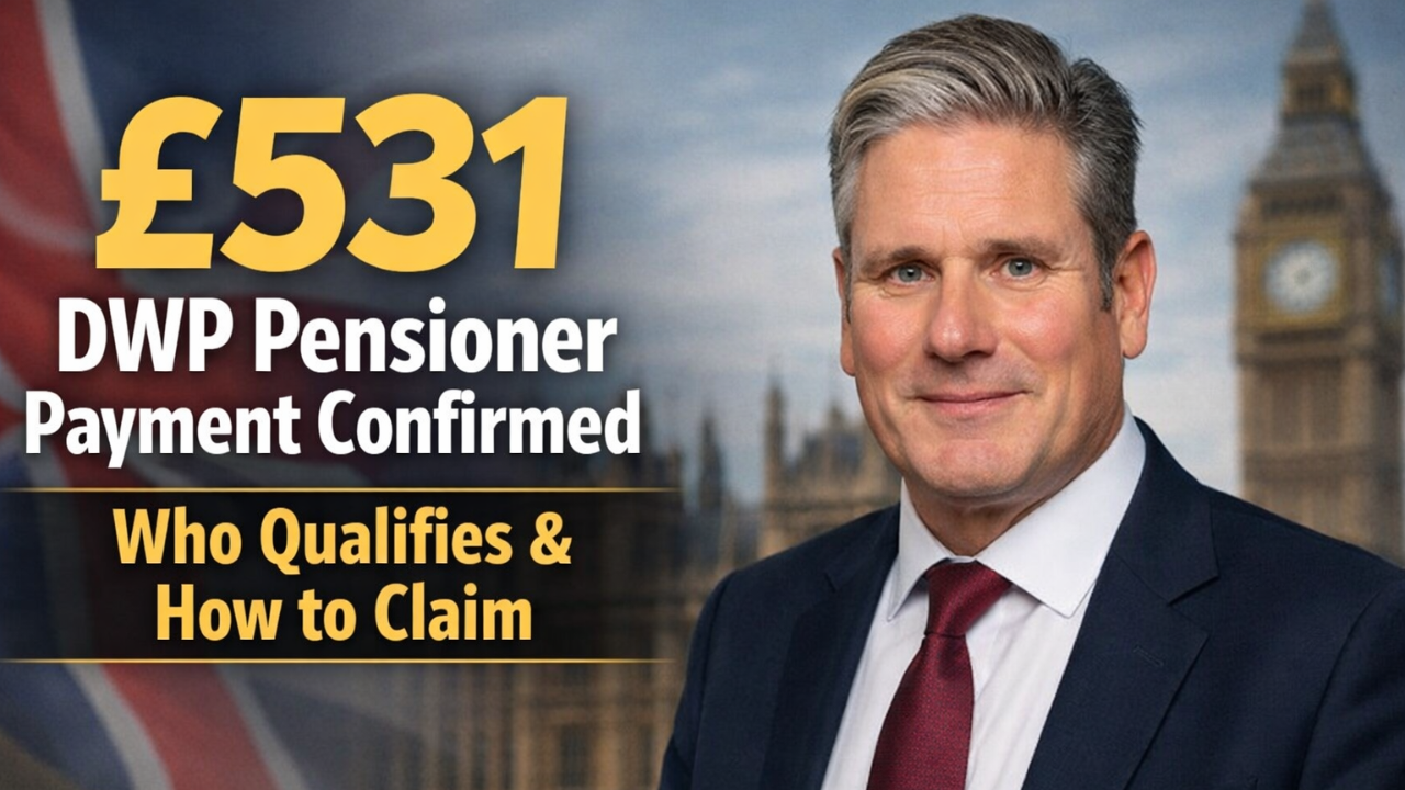 £531 DWP Pensioner Payment Confirmed: Who Qualifies and How to Claim