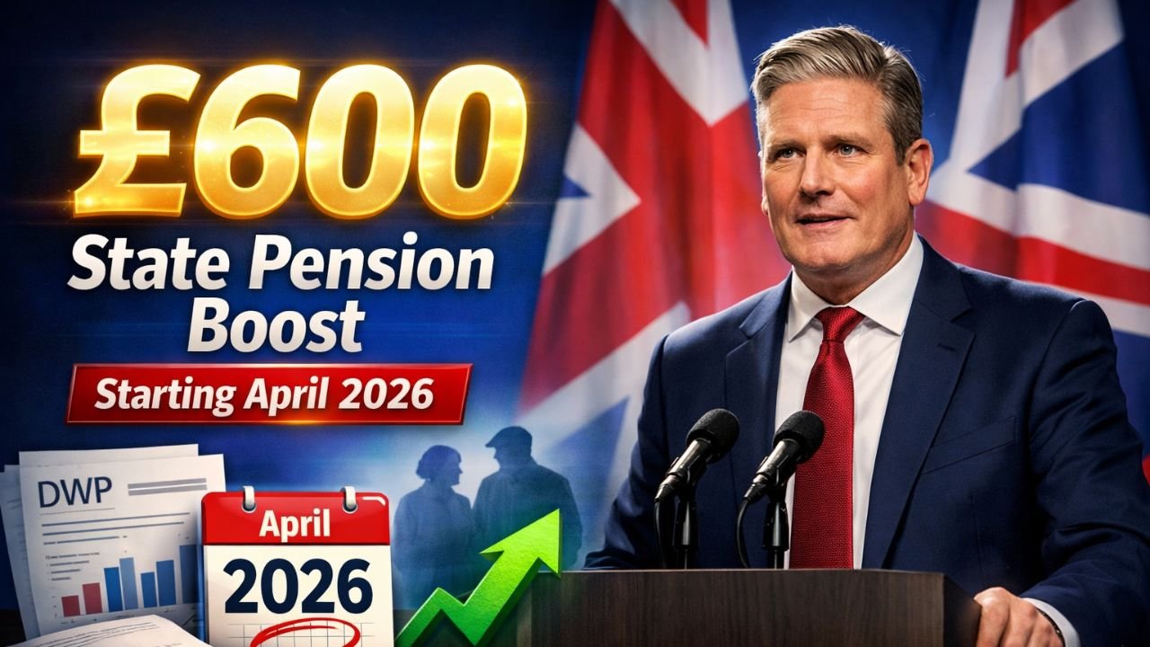 DWP Announces £600 Boost to State Pension Starting April 2026