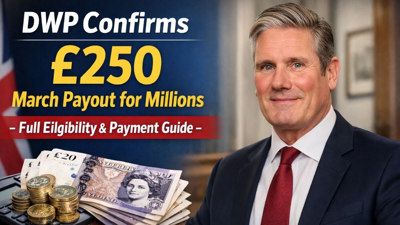 DWP Confirms £250 March Payout for Millions — Full Eligibility Criteria, Payment Dates & Guide
