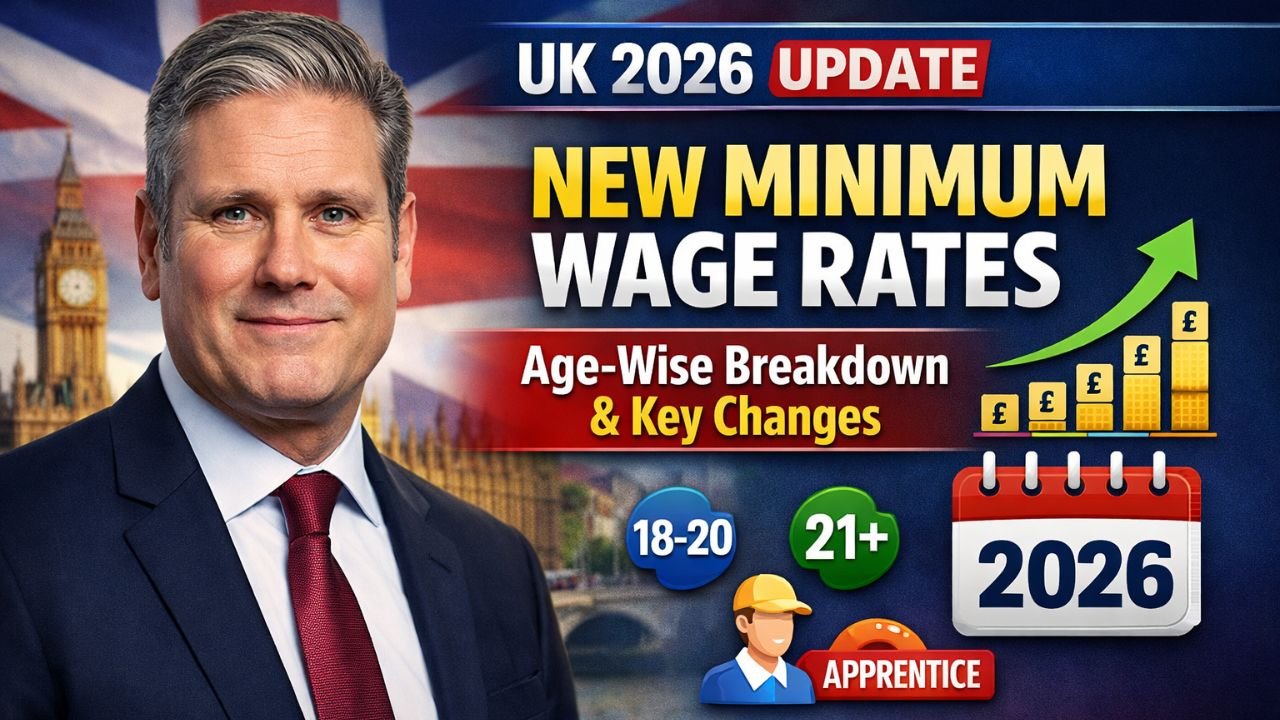 UK 2026 Minimum Wage Rates: Complete Age-Wise Breakdown And Updates