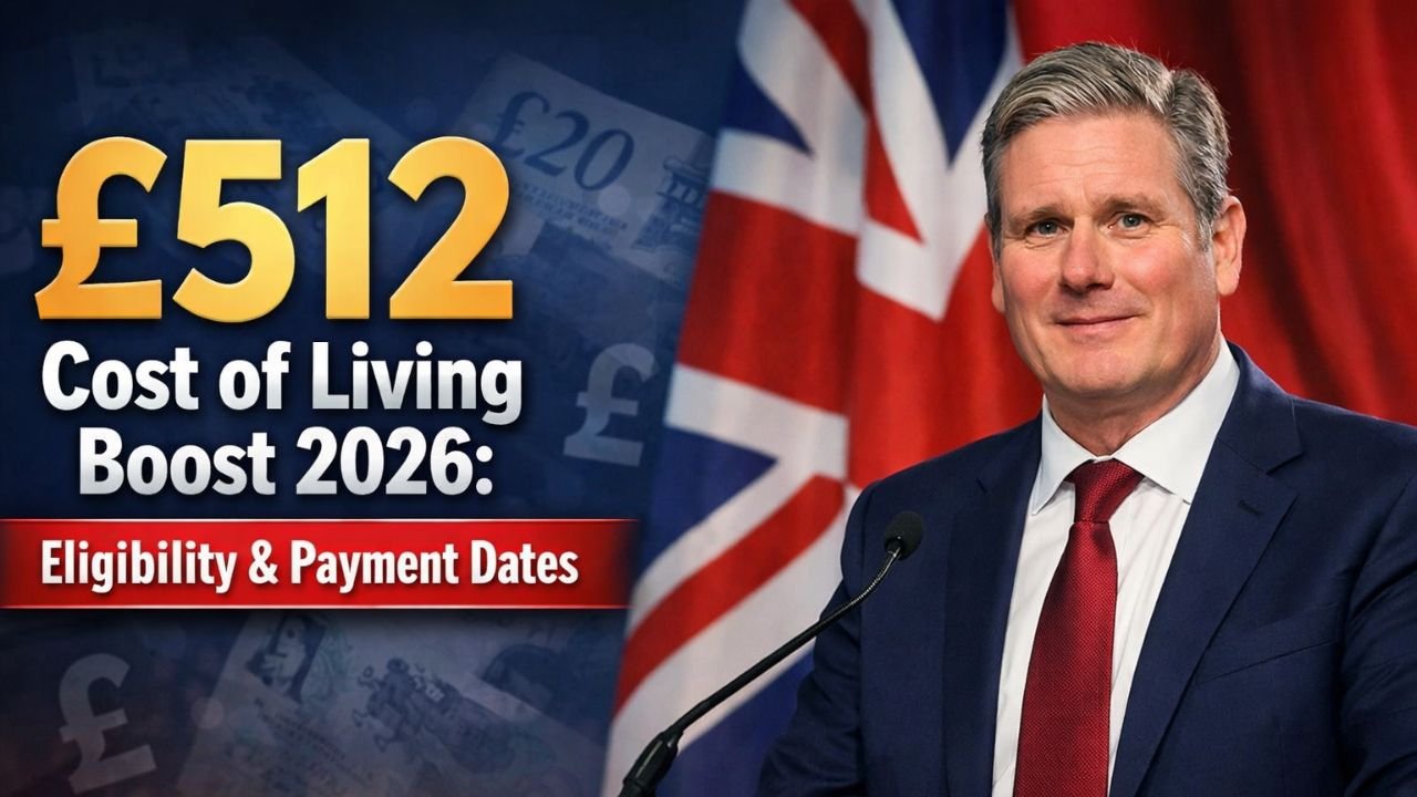 UK £512 Cost of Living Boost 2026: Full Eligibility Rules and Payment Dates