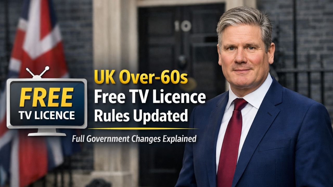 UK Over-60s Free TV Licence Rules Updated — Full Government Changes Explained