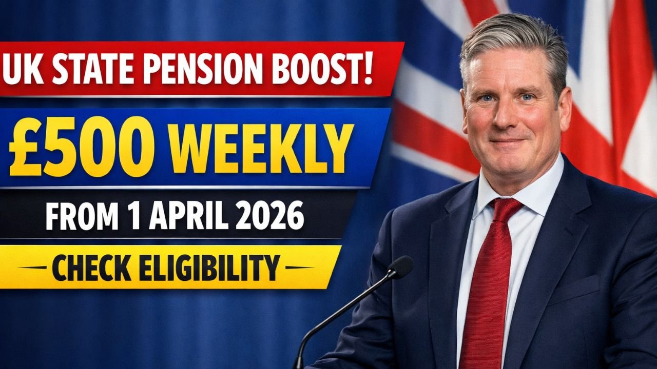 UK State Pension Boost: £500 Weekly from 1 April 2026 – Check New Eligibility Rules