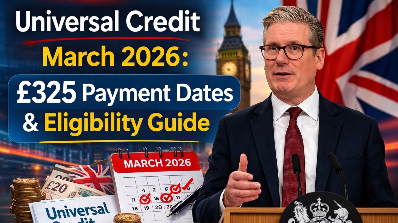 Universal Credit March 2026: £325 Payment Dates & Eligibility Guide